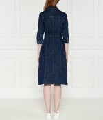 DNM LS MIDI BELTED DRESS CLER - Image 4