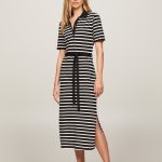 REG BRETON MIDI POLO DRESS SS