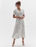 FLUID VIS BOAT S/S SHIRT DRESS