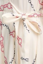 FLUID VISCOSE SHORT WRAP DRESS - Image 2