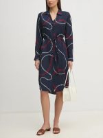 SOFT VISCOSE LS SHIRT DRESS - Image 3
