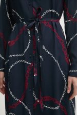 SOFT VISCOSE LS SHIRT DRESS - Image 4