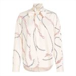 FLUID VISCOSE BOW LS BLOUSE