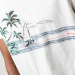 TJM REG PALM SAILING GRAPHIC TEE