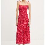 TJW AOP CHIFFON MAXI DRESS EXT