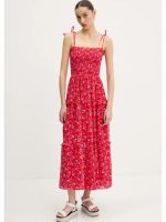 TJW AOP CHIFFON MAXI DRESS EXT