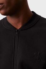 MONOLOGO APPLIQUE KNIT BOMBER - Image 2