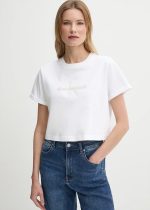 SS LIQUID CK CROPPED TEE