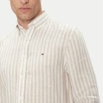 LINEN ESSENTIAL STRIPE RF SHIRT