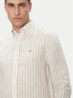 LINEN ESSENTIAL STRIPE RF SHIRT