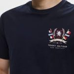 HILFIGER COLOUR CREST TEE