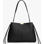 CASUAL LEATHER SHOULDER BAG PEBB