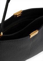 CASUAL LEATHER SHOULDER BAG PEBB - Image 2
