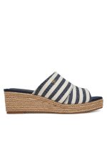 NAUTICAL STRIPES ESPADRILLE MULE