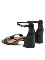 LEATHER ANKLE STRAP HEEL SANDAL - Image 2