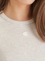 SL MONOGRAM PATCH WAFFLE RACER T