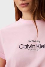 SS CLASSIC CK NYC LOGO TEE