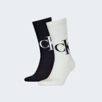 CKJ MEN SOCK 2P LOGO
