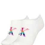 CKJ WOMEN FOOTIE HIGH CUT 2P PRIDE