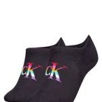 CKJ WOMEN FOOTIE HIGH CUT 2P PRIDE
