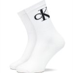 CKJ WOMEN SOCK 2P MONOGRAM