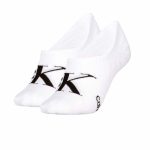 CKJ WOMEN FOOTIE HIGH CUT 2P MONOGRAM