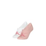 CKJ WOMEN FOOTIE HIGH CUT 2P MONOGRAM