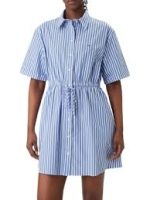 TJW MINI STRIPE SHIRT DRESS