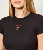 TJW SLIM TJ ROSE RIB TEE