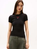 TJW SLIM TJ ROSE RIB TEE - Image 2