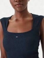 TJW SLIM SH SQUARE NCK SMOCK TOP