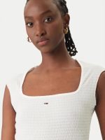 TJW SLIM SH SQUARE NCK SMOCK TOP - Image 2