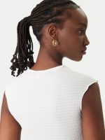 TJW SLIM SH SQUARE NCK SMOCK TOP - Image 3