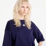 SS WOVEN LABEL OVERSIZED TEE
