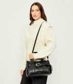 BUCKLE MINI TOTE WITH STRAP - Image 3