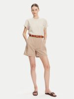 ESS LINEN COLLARLESS S/S BLOUSE - Image 3
