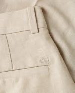 LINEN MIX PLEATED SHORT - Image 3