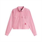 TJW CROP RLX CREST SHIRT
