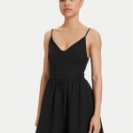 TJW LINEN SKATER DRESS