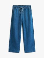 TJW CHAMBRAY PULL ON PANTS