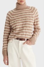 SOFT WOOL CABLE ROLL-NK LS SWT