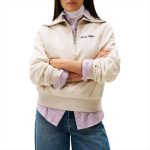CLASSIC SCRIPT FLEECE HALF-ZIP